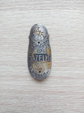 Plaque De Vélo Ancienne