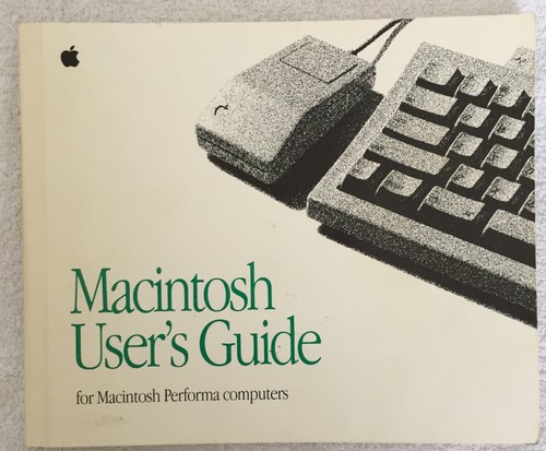 Vintage apple macintosh - vintage, user's