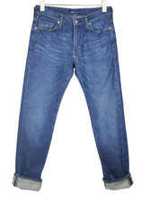 Levi Strauss & Co.511 Slim Selvedge Big E Jeans Hommes W30/L32 Bleu Fade Effet