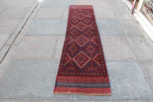 Tapis couloir afghan mushvani - couloir,