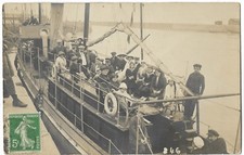 Carte photographie, Yacht La