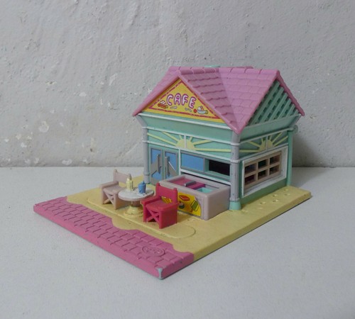 Polly pocket beach cafe 1993 - cafe, +
