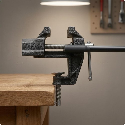 étau table serrage vis - serrage,