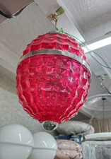 Vintage Art Déco Paire Rouge