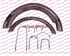 Garde boue avant arrière chromé TRIUMPH T140 BONNEVILLE AVEC...