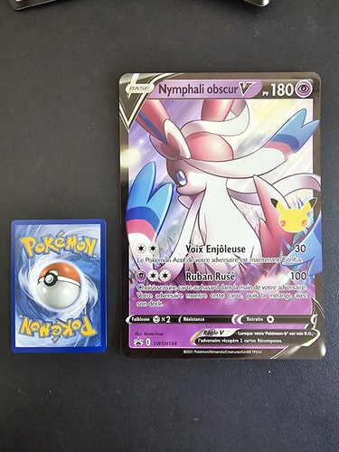 Carte pokemon nymphali obscur - carte,