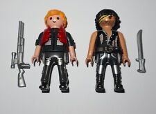 Playmobil Figurine Lot 2 Personnage Braconnier + Fusil Lunette & Machette NEW
