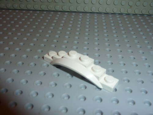 Lego white mudguard ref - lego,