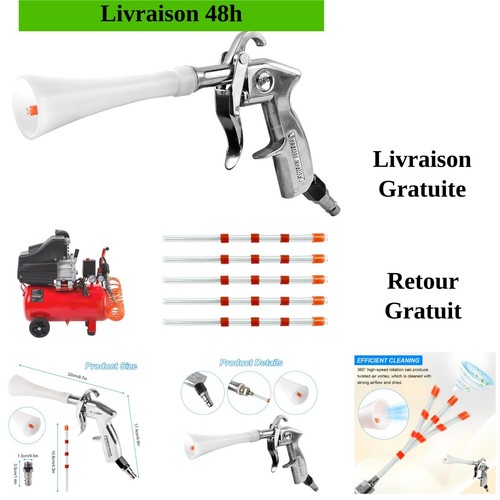 Pistolet nettoyage air - nettoyage, à