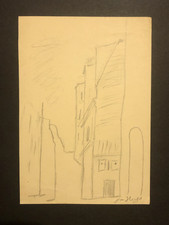 Jean HUGO - Dessin original & signé