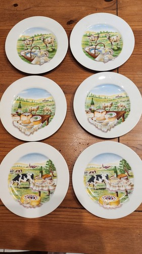 Lot assiettes à - lot, 6