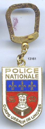 13161 porte cles police - cles, .police