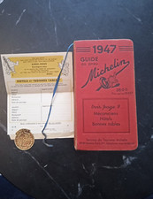 Guide Michelin 1947 Avec son Courrier 