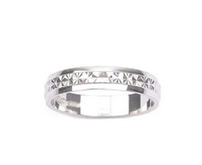 Bague "alliance diamantée"