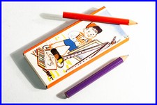 À 1950er J.Crayons Boîte en