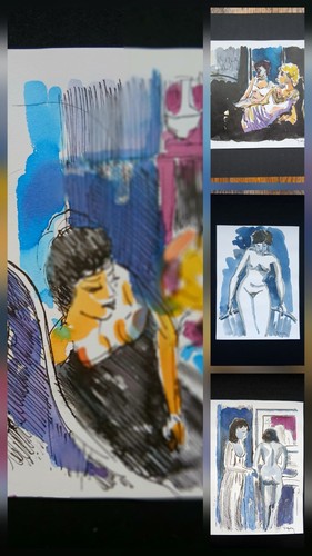 Dessins originaux duperey - originaux, de
