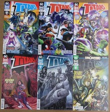 6 COMICS TITANS n° 23 à 28  ABNETT DC 2020