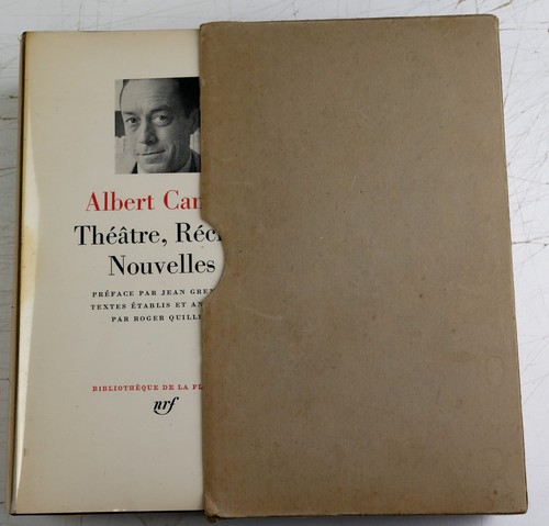 Albert camus pléiade 1974 - camus,