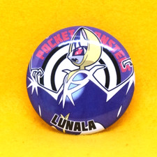 Lunala Pokemon Pin Badge Rare