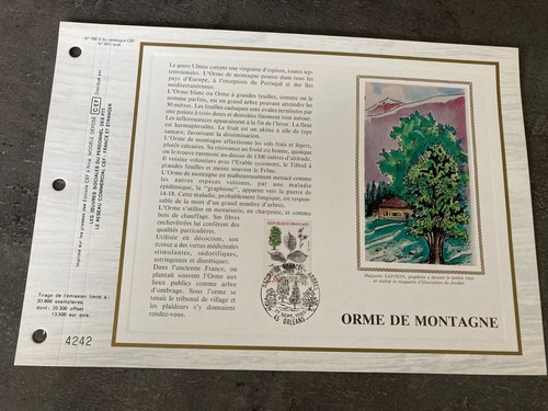 Timbre planche premier jour - timbre,