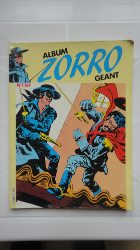 Album zorro geant 1983 - geant,