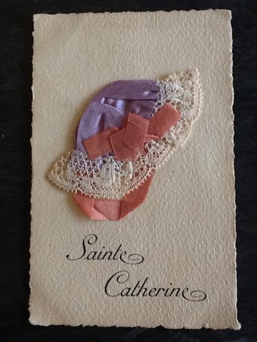Sainte catherine ajouti - cp,
