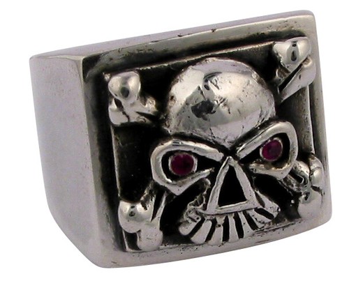 Femme metale bague carrée - bague,