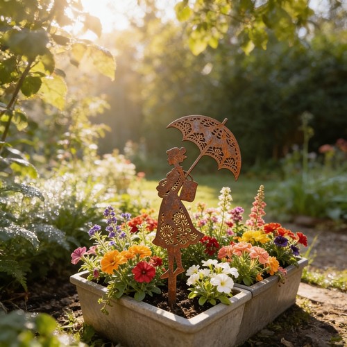 Décoration jardin métal - jardin,