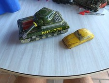 2 Jouets Tôle Vintage Gaspard Et Gaubier