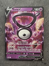 Carte Pokemon ZARBI SWSH300 PROMO Ultra Rare V EB Epée et Bouclier FR NEUF