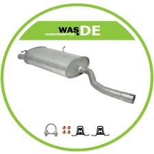 silencieux arrière  échappement pour BMW 3 Coupe Touring E46 316 318 + attaches