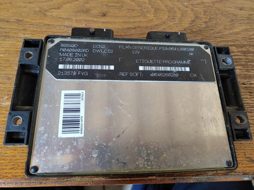 Calculateur moteur citroën - calculateur,