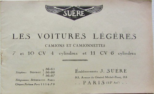 Automobiles suere paris - paris, 7