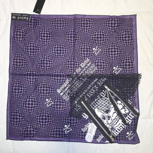 Dead threads checkered purple - checkered,
