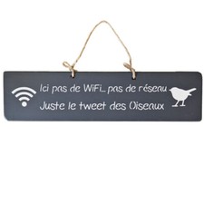 Plaque décorative en bois
