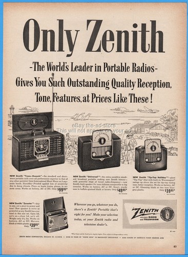 1950 zenith trans oceanic - 1950,