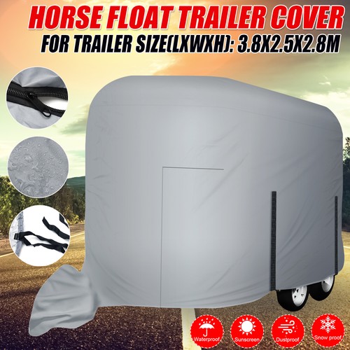 Housse remorque cheval gris - remorque,