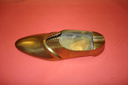 Cendrier vintage laiton - , en