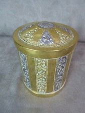 BEAU POT COUVERT, en laiton