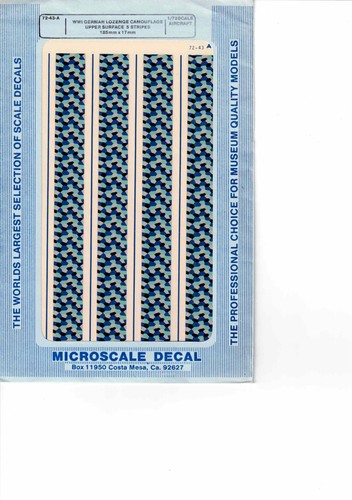 Microscale decals 43 a - microscale, 1/72