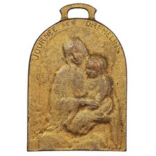 France - médaille Journée des orphelins Guerre 1914-1915-1916 - Foerster bronze