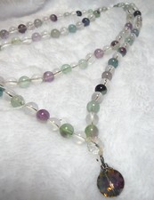 Handmade Hand Knotted Fluorite