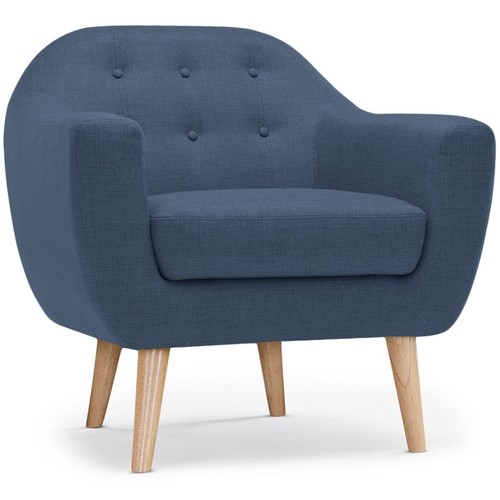 Fauteuil scandinave tissu - fauteuil,