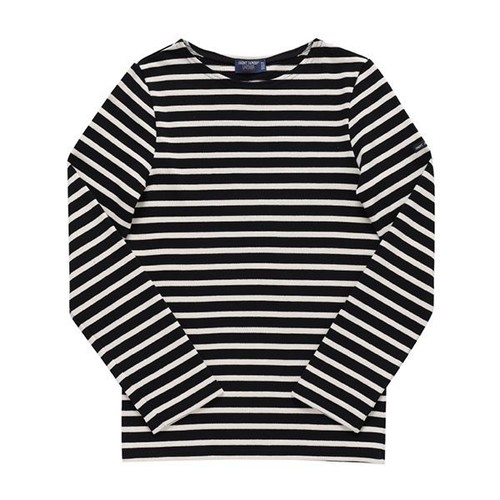 Saint james 6870 noir ecru - 6870,