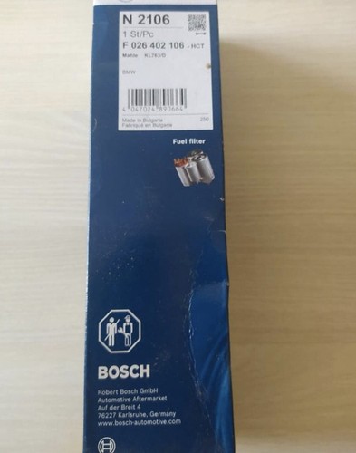 Filtre neuf gazoil pour bmw - gazoil,