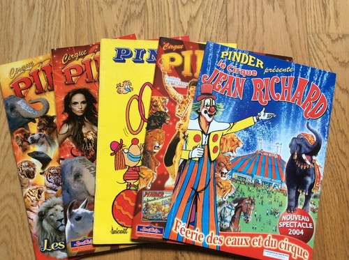 Lot programmes de cirque - 5,