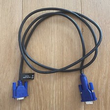 Câble VGA ❤️ 1,4m Male / Male pour Ecran PC Moniteur TFT Vidéo Projecteur