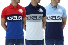 Chemise Polo Designer Urbaine Pour Homme Nickelson À Manches Courtes Colorée