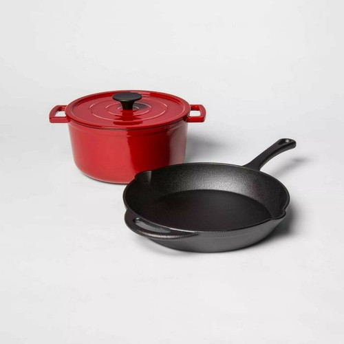 Cast iron skillet - iron,