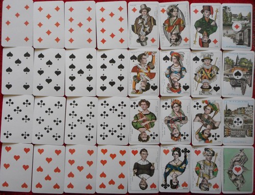 Jeu cartes vieux francfort - jeu,
